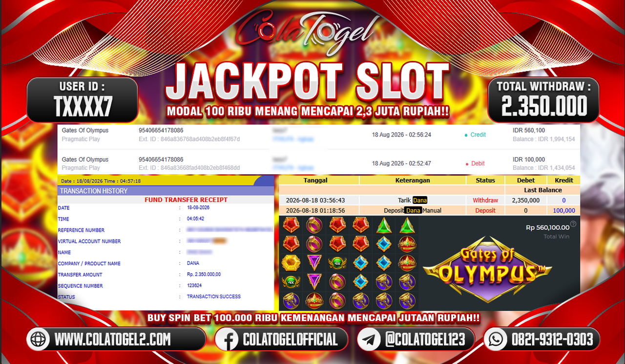JACKPOT SLOT GACOR!!