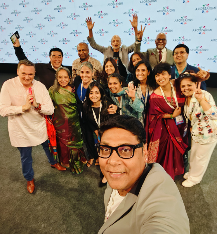 Selfie Time with TEAM Indiaspora