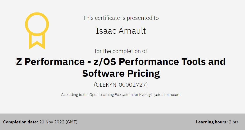 Z Performance and Pricing