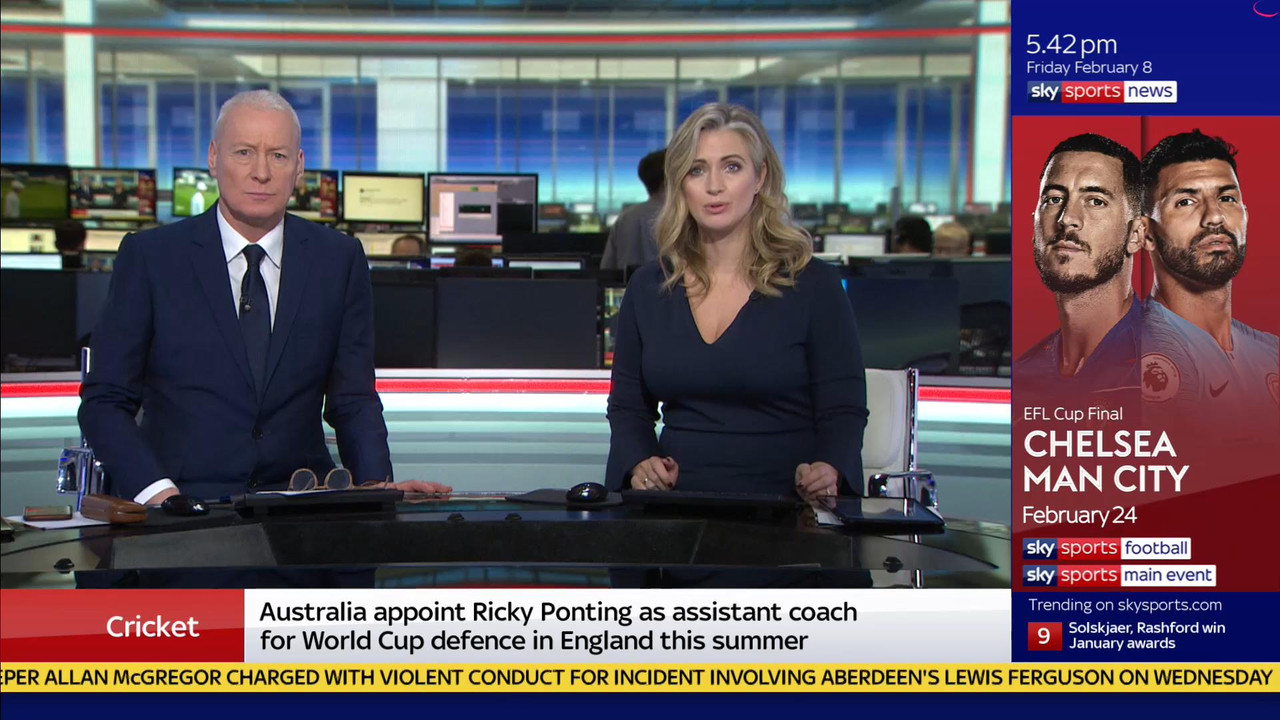 08 February - 17.00.00 - Sky Sports News At 5. A comprehensive r