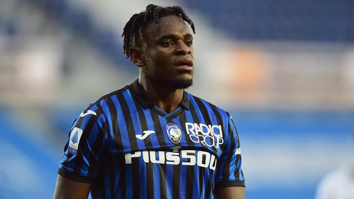 Duván Zapata de Atalanta vuelve a las canchas, pero dura solo 14 minutos