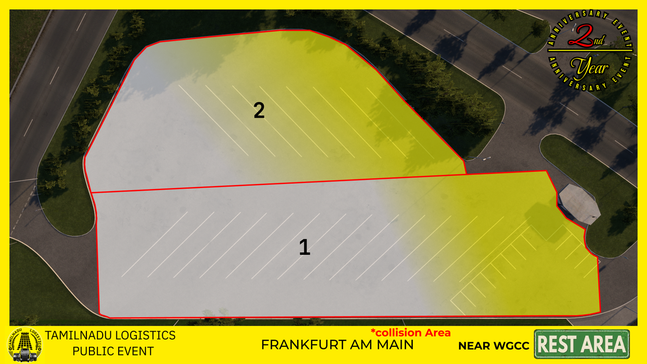 Route A - Frankfurt Am Main - Near WGCC - {Slot 1 -  Truckers Philippines} - {Slot 2 - Okua logistics}
