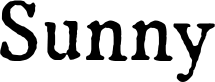 Sunny/Ivan