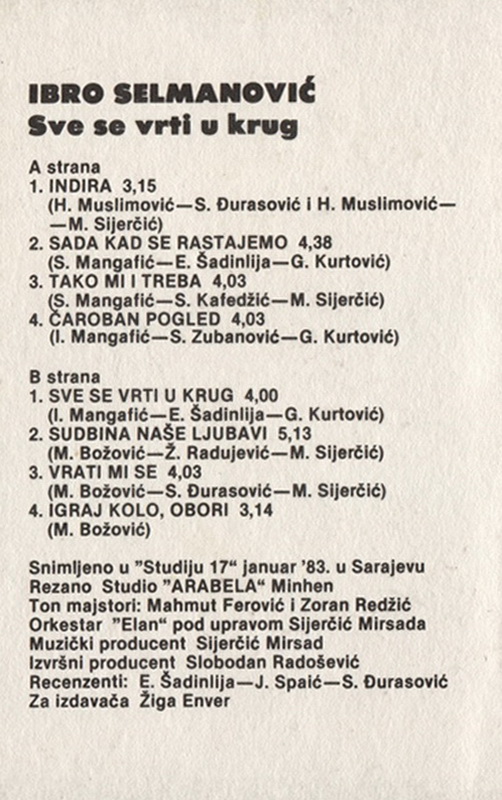 Ibro Selmanovic 1982 kz