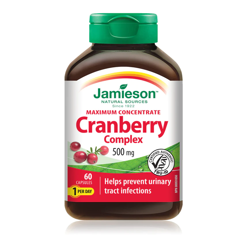 Jamieson Cranberry Complex 5Oomg 60'S 