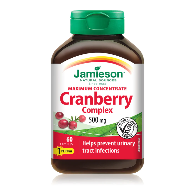 Jamieson Cranberry Complex 500Mg 60'S 