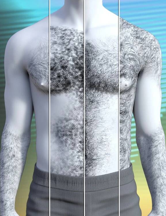 Jepe’s Masculine Body Hair Project for Genesis 9