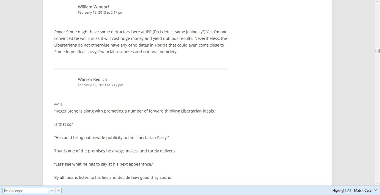 warren redlich independent political report pt3 