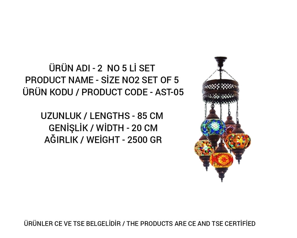 AST-05 mosaic lamp