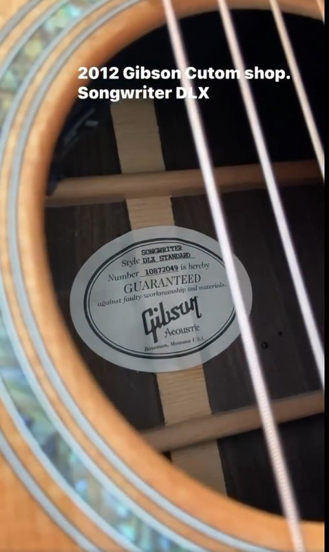 Songwriter Dlx Standard Custom identification help - Gibson