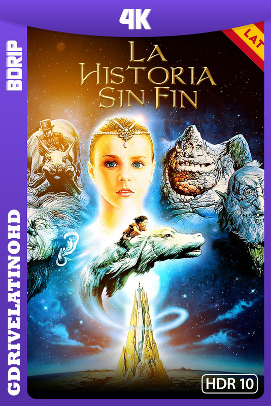 La historia sin fin (1984) BDRip 4K HDR10 Latino-Inglés