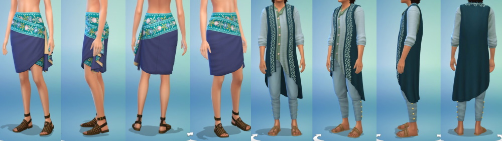 The Sims 4 - Fashion Street Kit