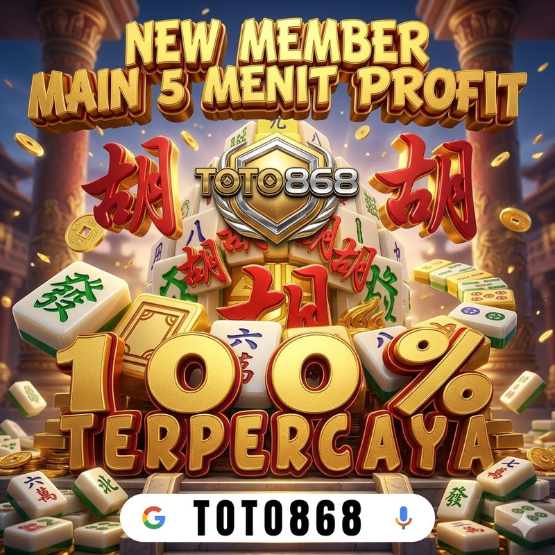 TOTO868 >> Bandar Toto Resmi Slot Deposit 5000 Terpercaya 2026 dengan Togel Online dan Slot Gacor 4D
 image 1