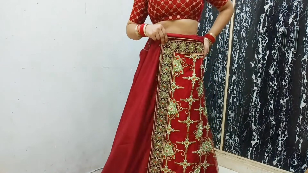 How To Wear Heavy Work Saree For Brides Saree Style with Dupatta Saree