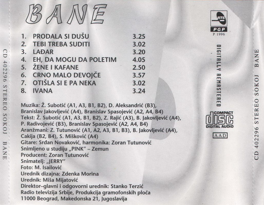 Branislav Spasojevic 1996 z