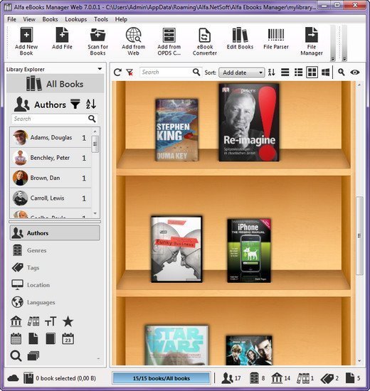 Alfa eBooks Manager Pro / Web 8.3.1.1 Multilingual Portable