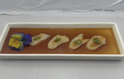 610. Carpaccio capesante