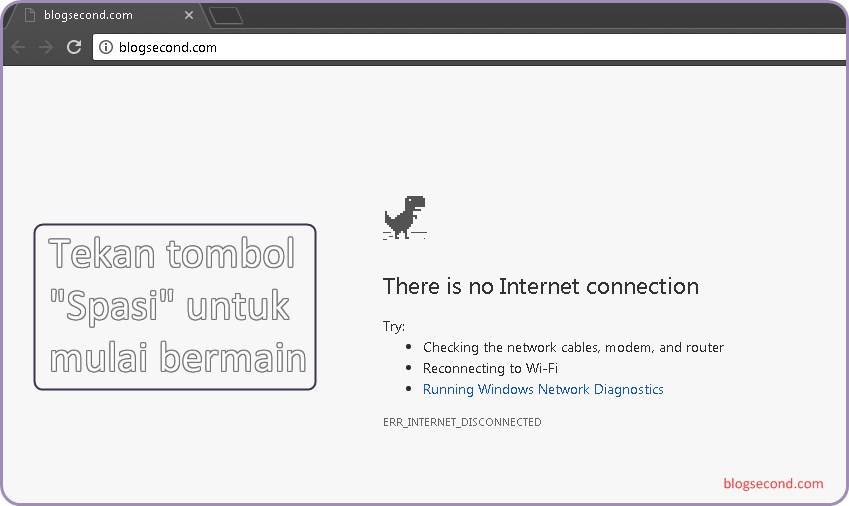 Start Running Dino Games on Chrome