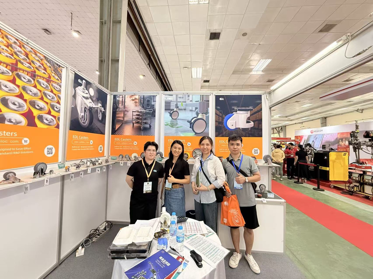 EDL Casters Vietnam Exhibition