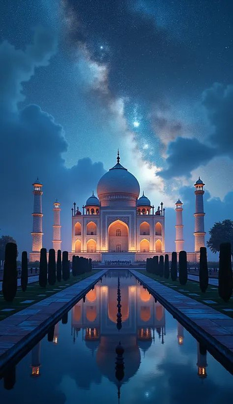 The taj mahal India