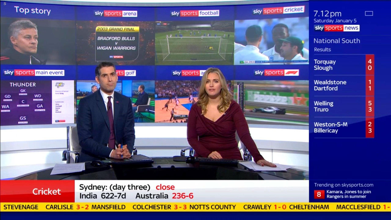05 January - 19.00.00 - Sky Sports Tonight. Round-up of the spor