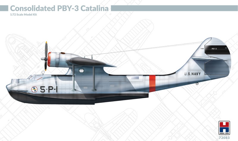 1/72 - Consolidated PBY Catalina by Hobby 2000 (plastic Academy) - PBY ...