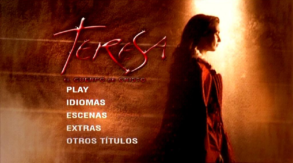 TERESA EL CUERPO DE CRISTO MENU - Teresa: el cuerpo de Cristo [2007] [Drama, biográfico] [DVD9] [PAL] [Leng. Español] [Subt. English]
