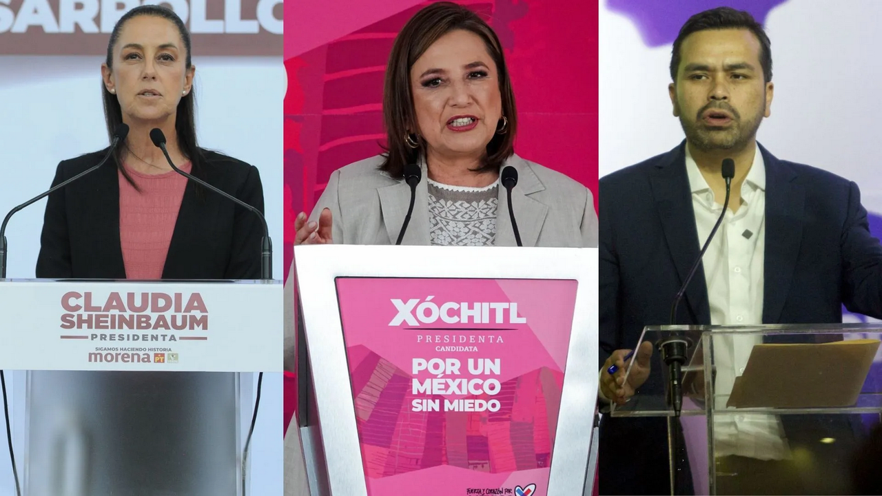 Primer debate presidencial: Sheinbaum va a contrastar proyectos y contener los ataques de Gálvez y Máynez busca proyectarse