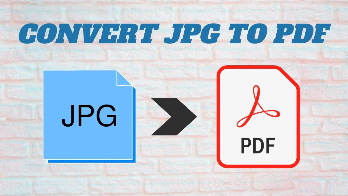 Convert JPG to PDF Online — Fast, Free & Easy