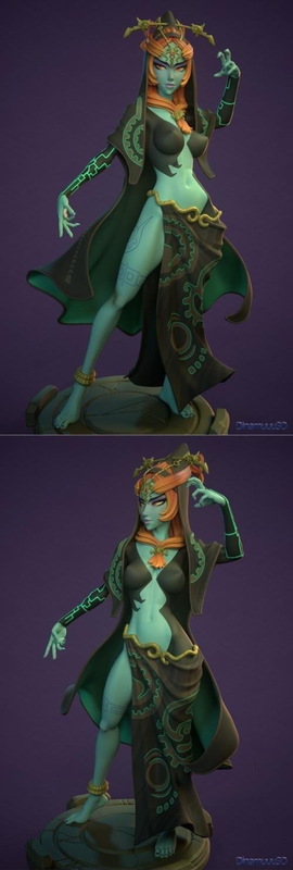 Dinamuuu3D - True Midna – 3D Print