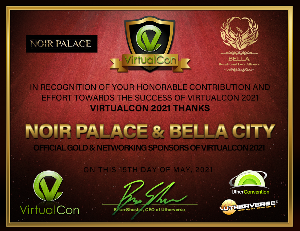 2021 VirtualCon recognition - Gold and Networking Sponsor