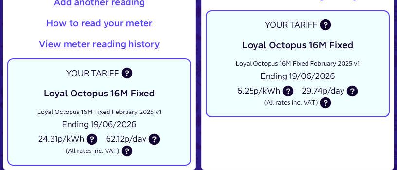 Screenshot 2025 12 18 at 17 45 45 Usage home page My account Octopus Energy