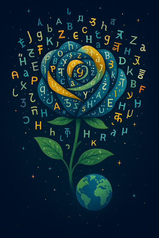 The Babel Rose – Universal Language Flower