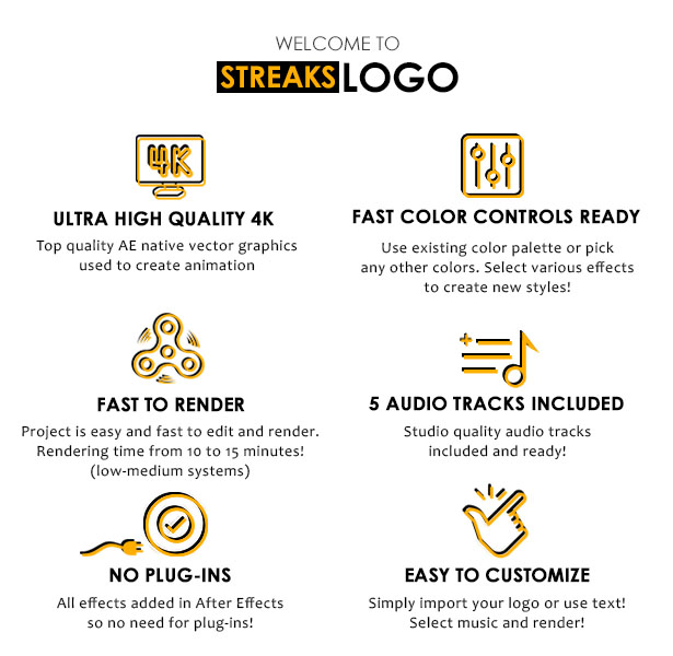 Logo Shadow Streaks - Theater Cinema Stage - 1