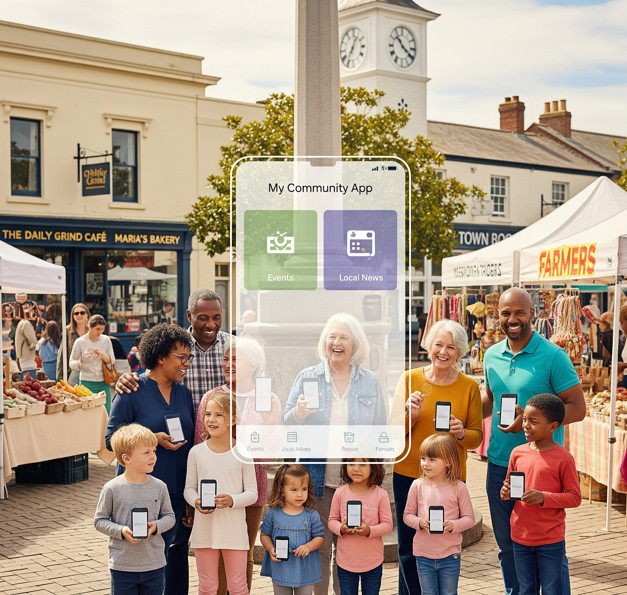 Tourist information on phone