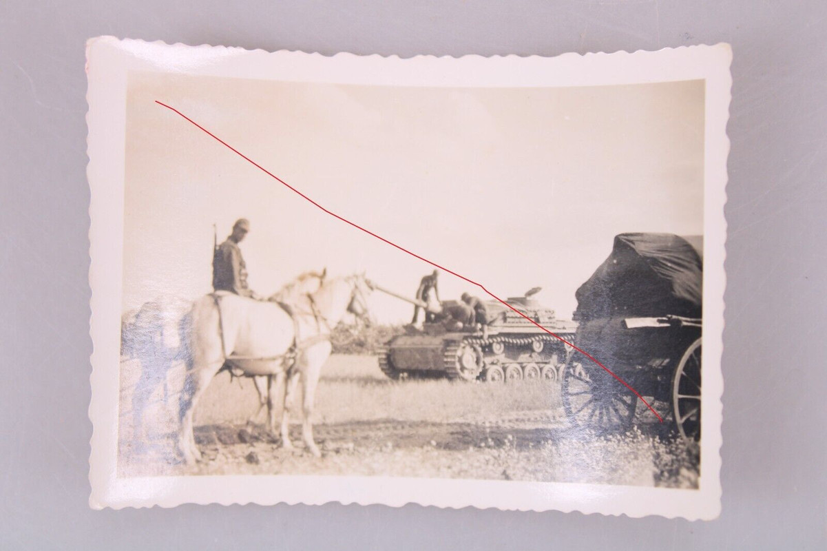 Wehrmacht original Foto Sturmgeschütz Langrohr (4)