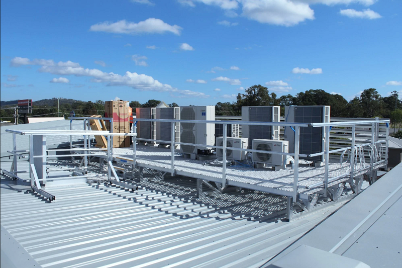 air conditioning unit platforms