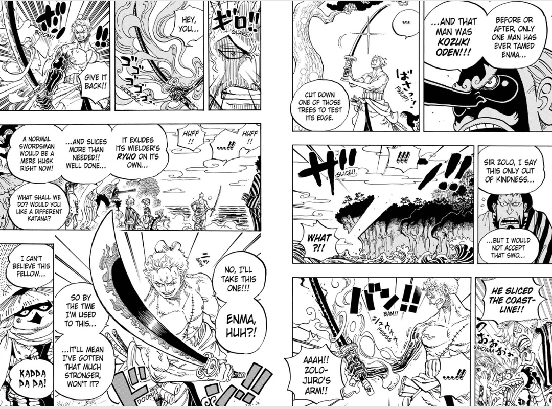 Read One Piece 1033: Zoro's Past and Strenght!