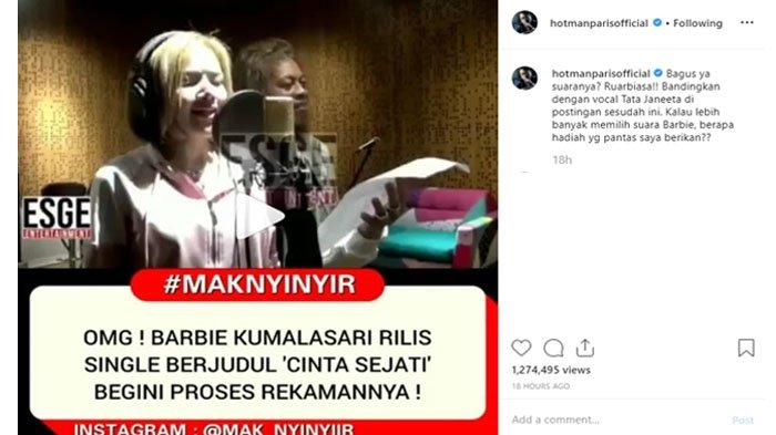 Hotman Paris soroti suara Barbie Kumalasari