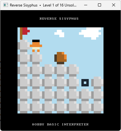 HOBBY BASIC REVERSE SISYPHUS WINDOWS11 PUZZLE L1