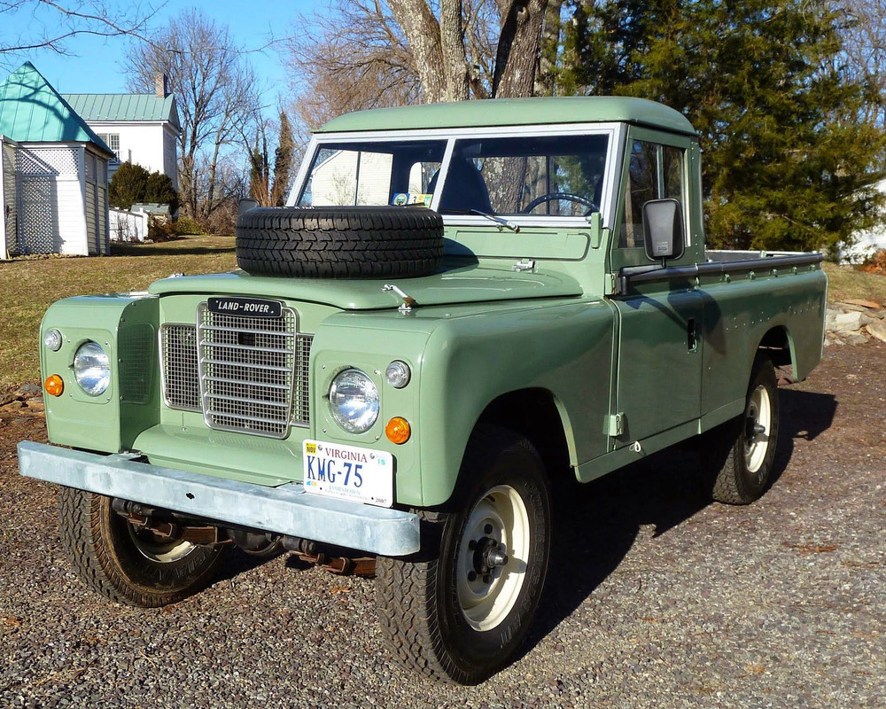 Land-Rover-109 Pickup (series III) 1971-79