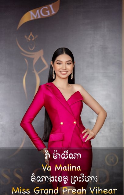 candidatas a miss grand cambodia 2021. final: 10 oct. 10-Preah-Vihear