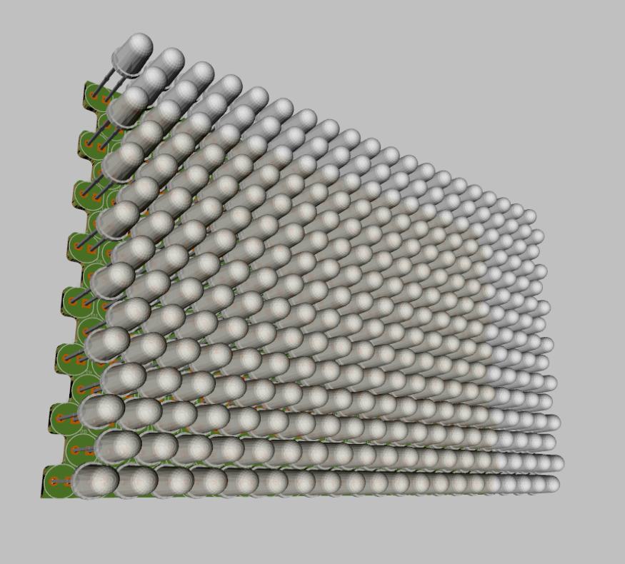 led