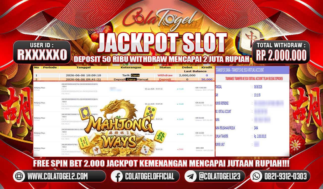 JACKPOT SLOT GACOR!!
