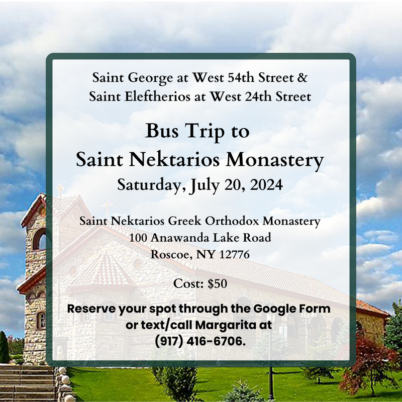 Saint Nektarios Pilgrimage Saint Nektarios Pilgrimage