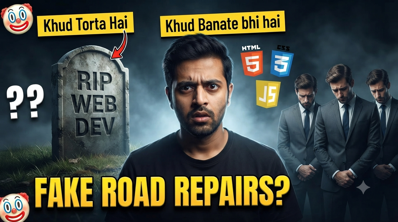 Result of: RIP Web Dev Tombstone Tech Industry YouTube Thumbnail Prompt