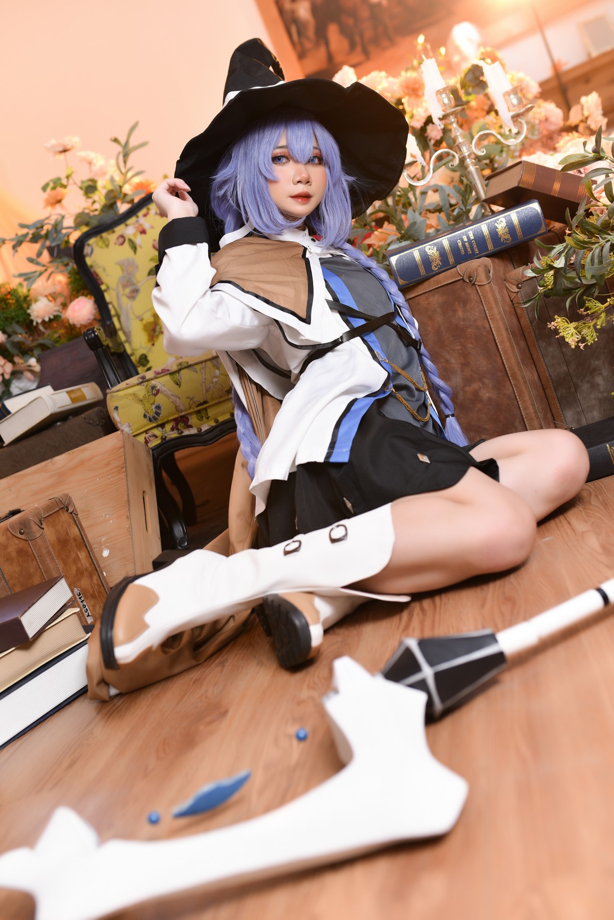 PoppaChan Roxy Cosplay Set (Mushoku Tensei) – 147 Photos 466MB插图1