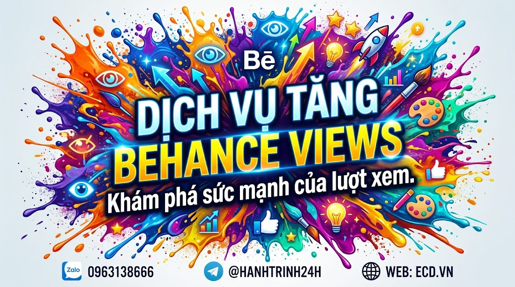 tăng behance views bền vững adobe behance