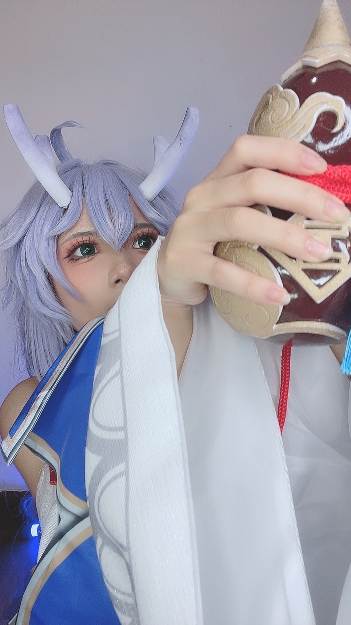 PoppaChan Bailu Cosplay Deluxe (Honkai Star Rail) – 155 Photos 12 Videos 459MB插图5
