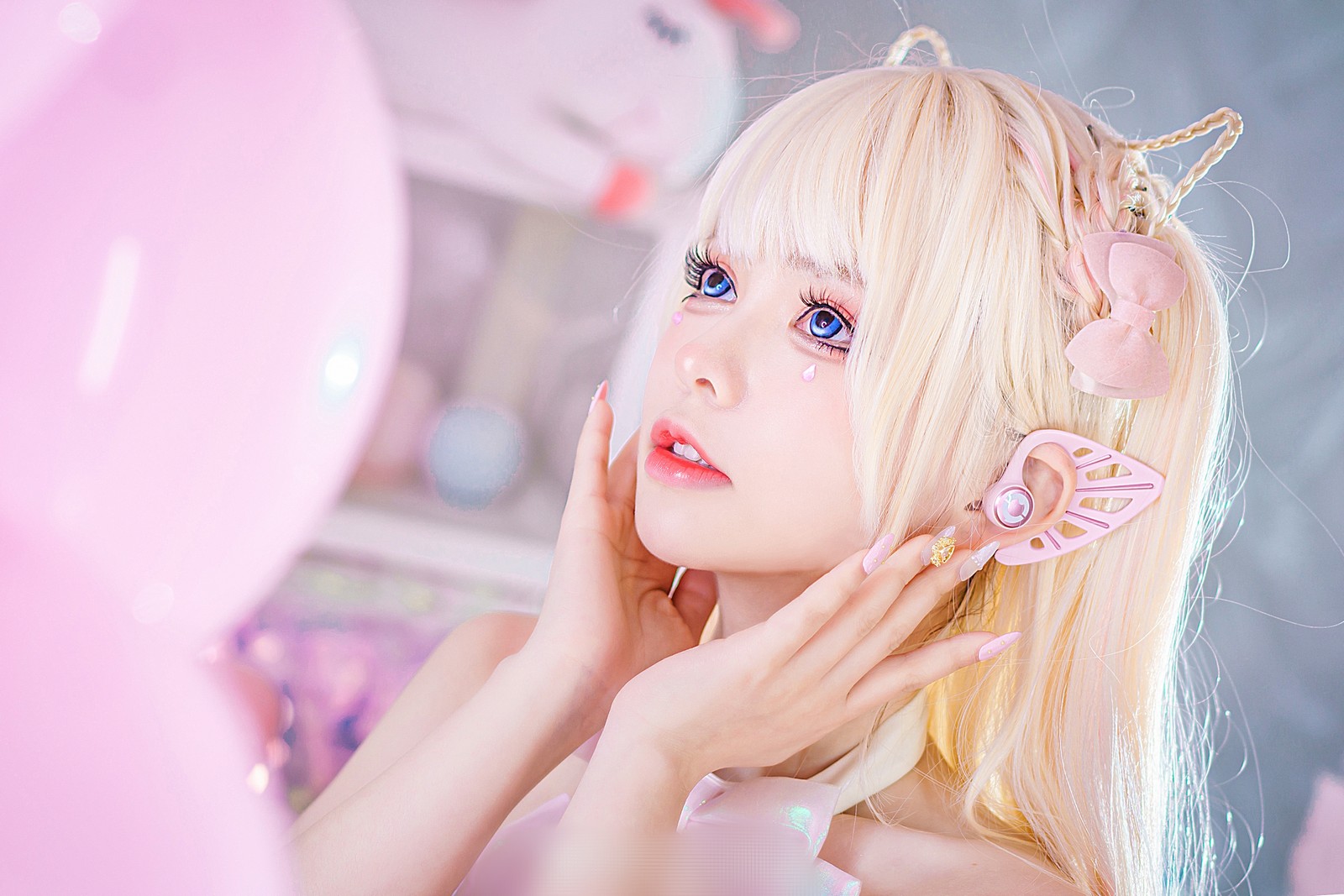六二二同学 精灵少女 Cosplay 写真集｜清新幻想系高清图集（10P｜30MB）插图